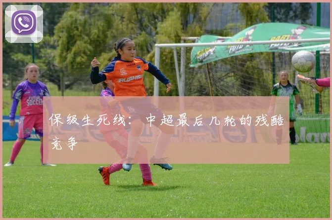 保级生死线:中超最后几轮的残酷竞争